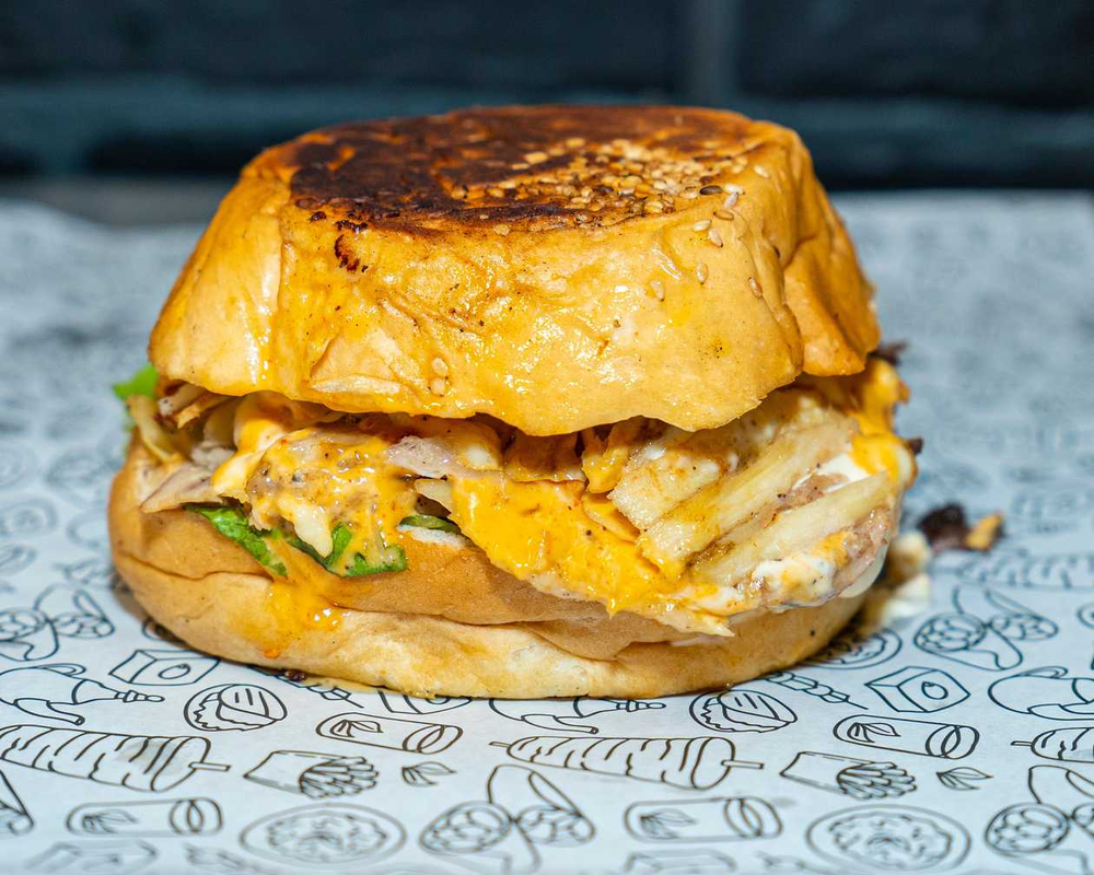 Chicken Sharwama Burger