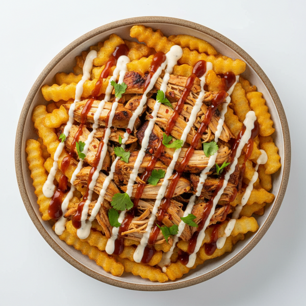 Loaded Fries with Chicken